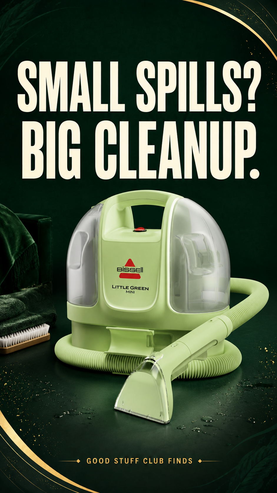 BISSELL Little Green Mini — advertisement cover