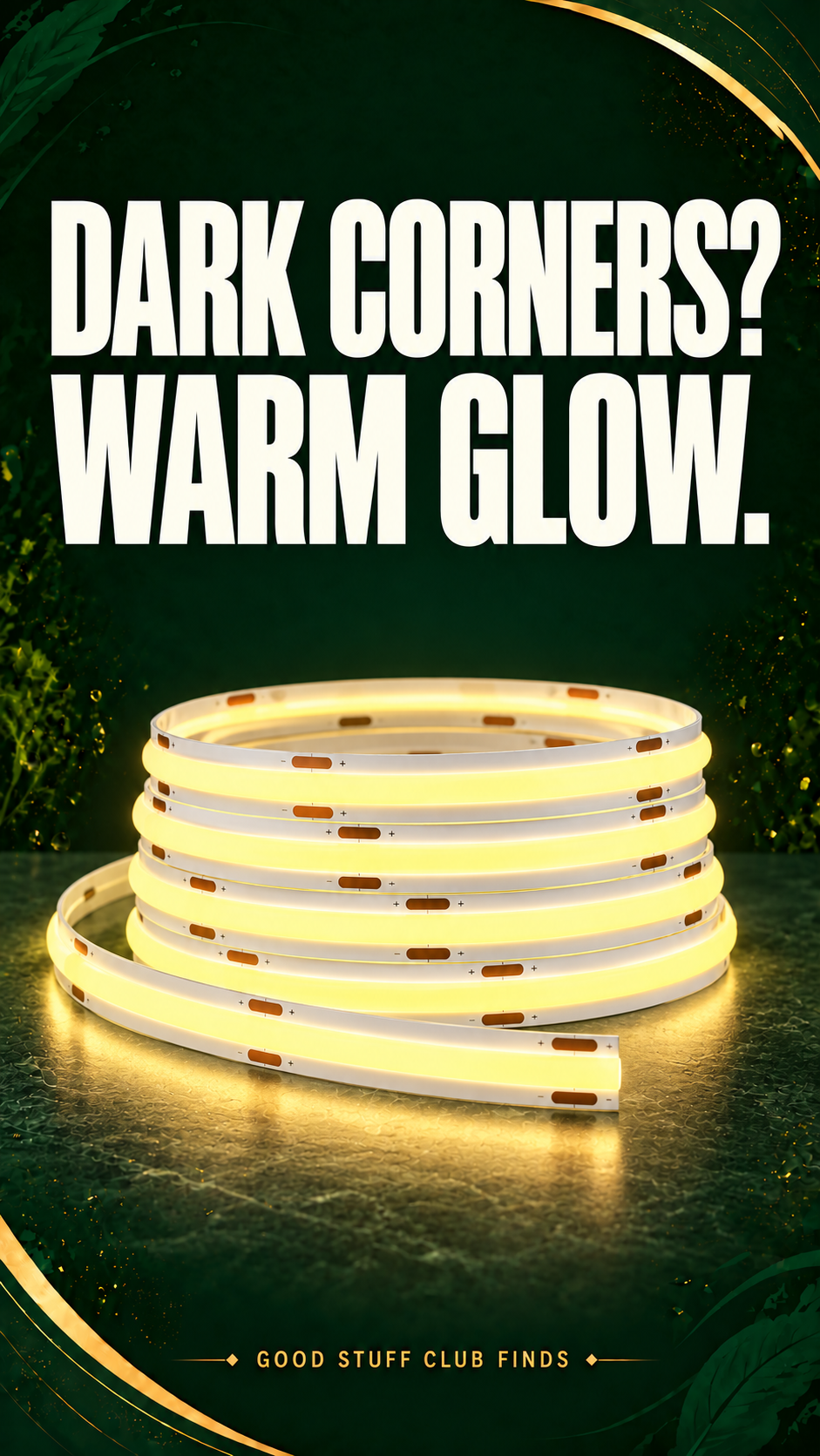 BTF-LIGHTING COB LED Strip — advertisement cover