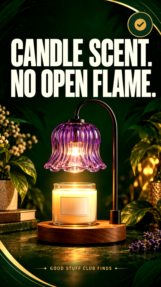 CRMILL Candle Warmer Lamp — advertisement cover