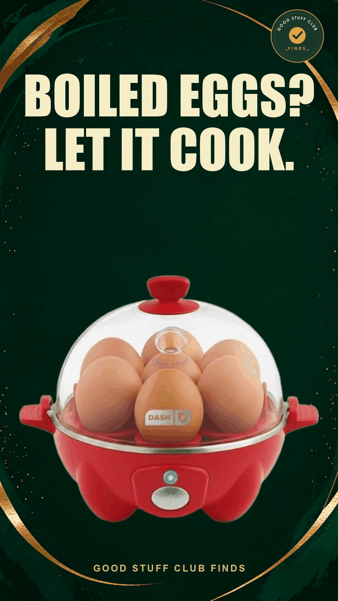 DASH Rapid Egg Cooker — advertisement cover