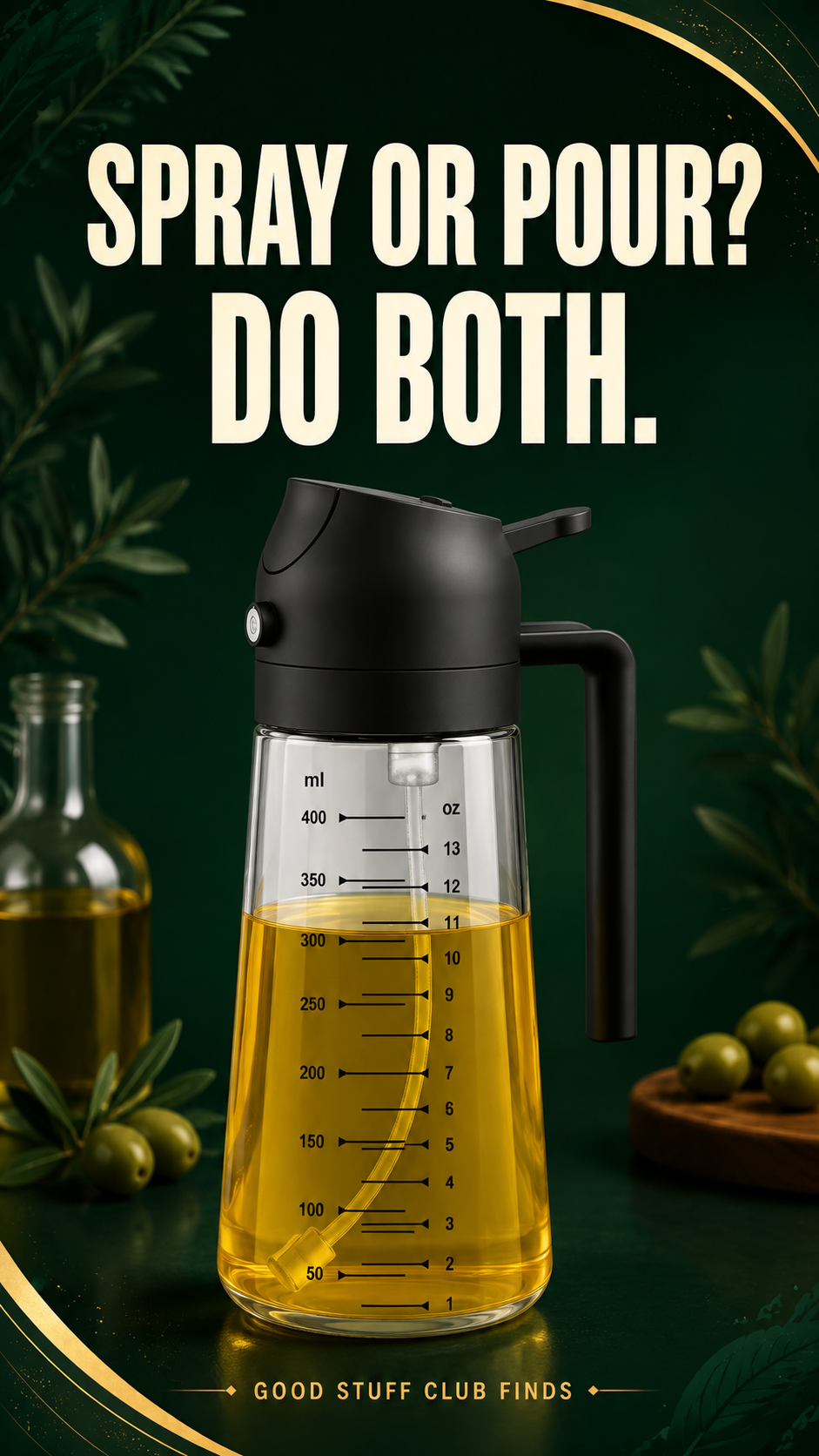 TrendPlain Oil Sprayer — advertisement cover